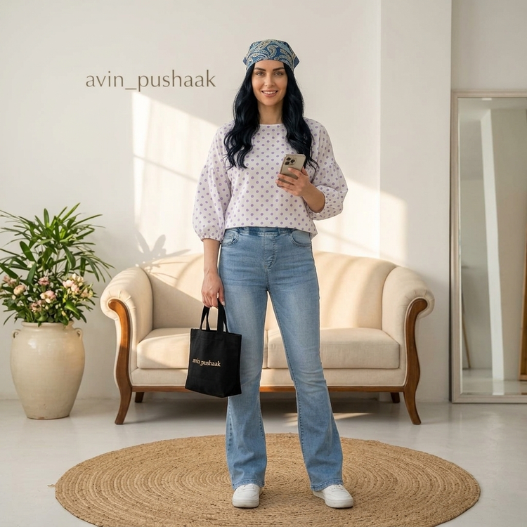 شلوار جین بوتکات فول کش